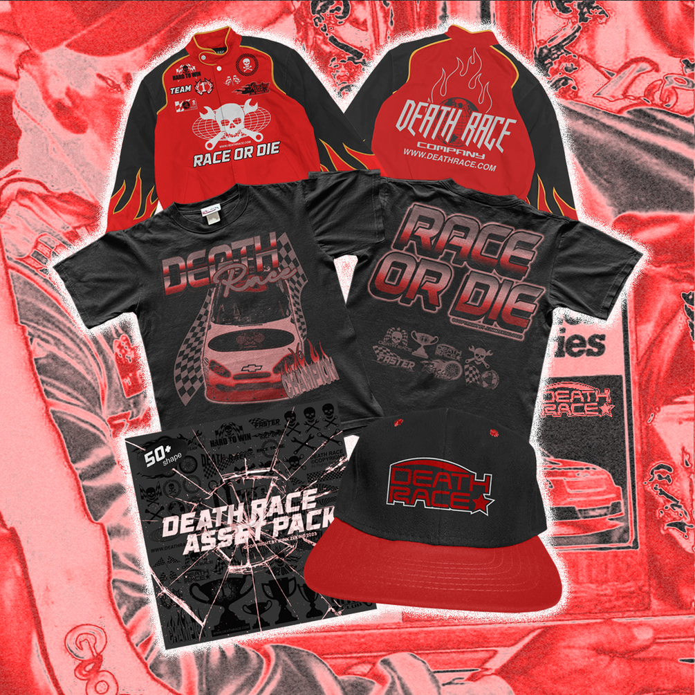 Death Race T-shirt - Rev Up Your