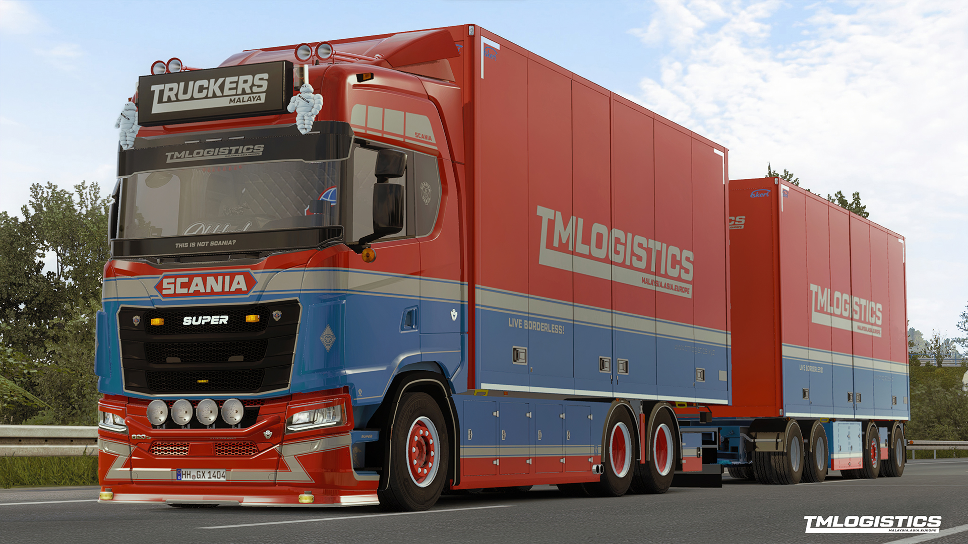 Before you miss it.. New Release! Changeable Multicolor SKIN For Scania ...