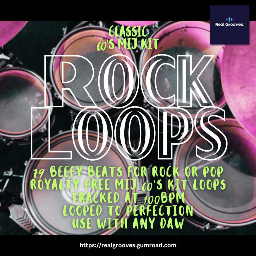 Rock drum deals loops