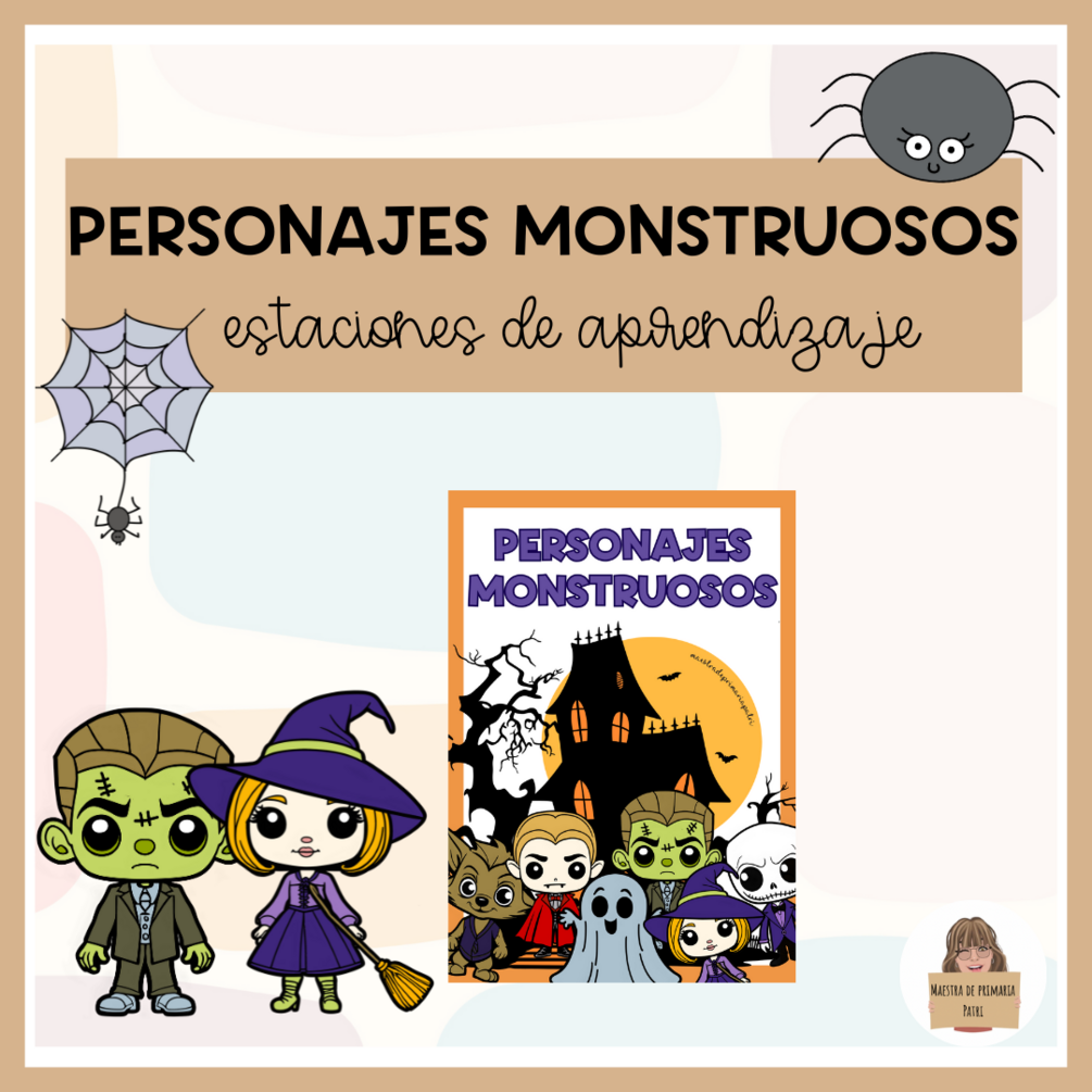 ESTACIONES APRENDIZAJE HALLOWEEN