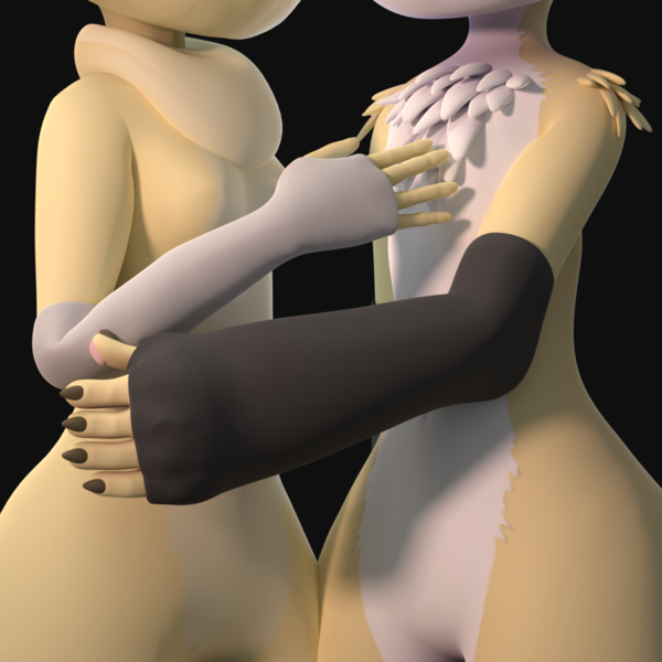 VRChat Armwarmers For Nanachi Avatars [Accessories]