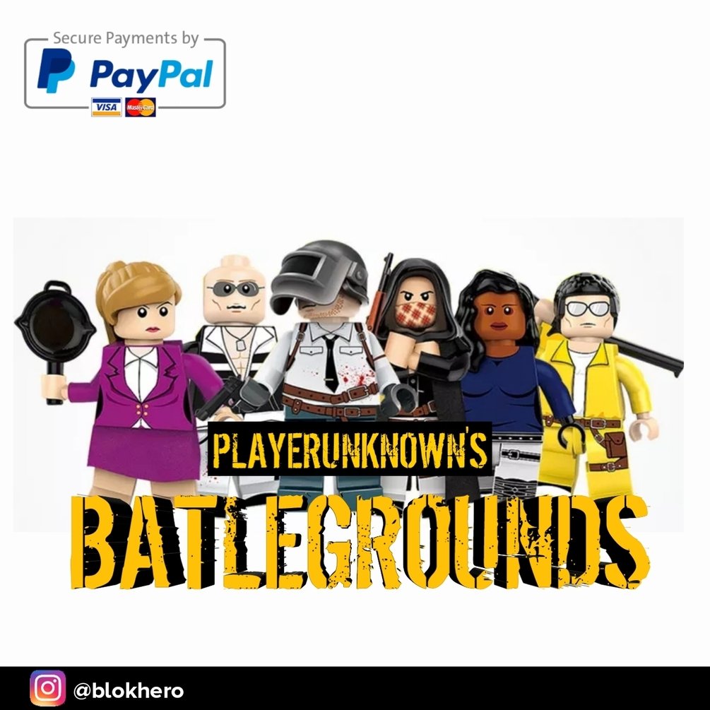 Lego pubg minifigures sale