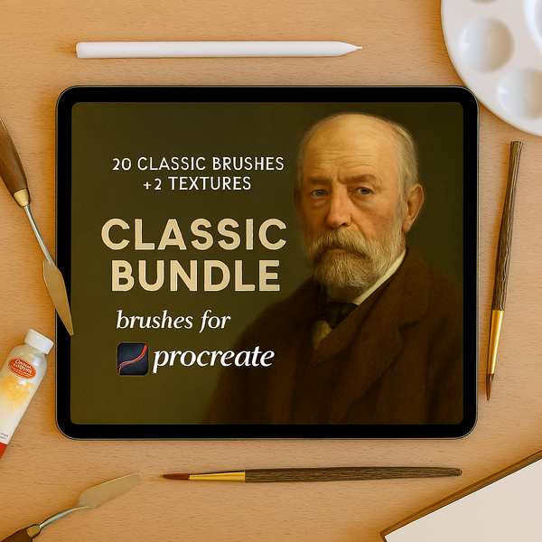 Classic Bundle brushes for Procreate - Procreate Brush Pack