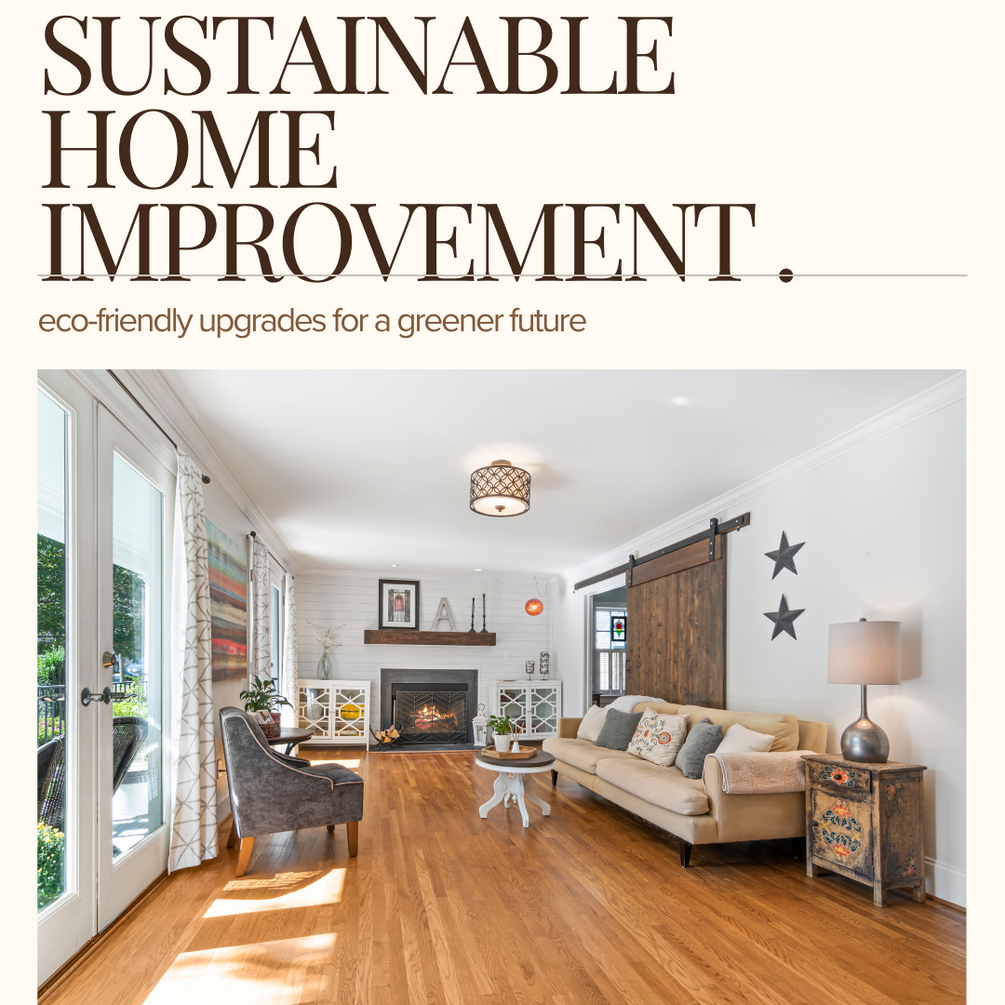 Picture of Sustainable home improvement: eco-friendly upgrades for a greener future.