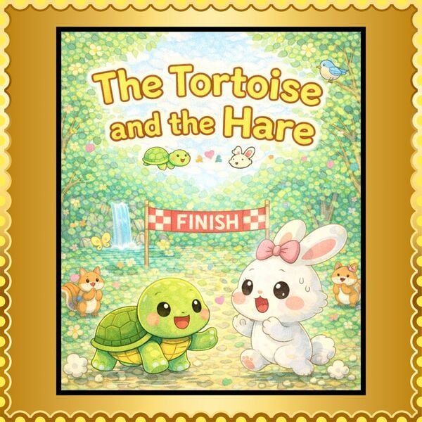 The Tortoise and the Hare ( Aesop's Fables Collection )
