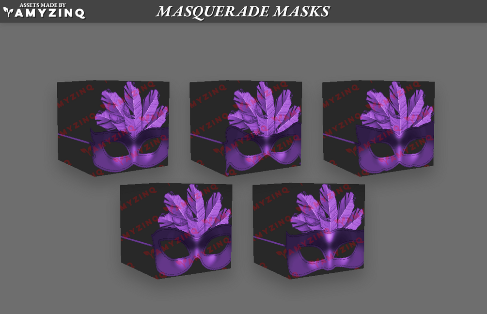 Minecraft — Masquerade Masks