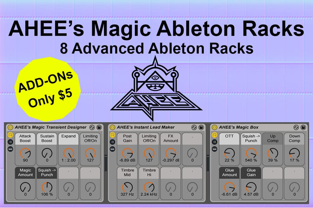 Ahee Magic Ableton Racks Vol 2 – ProducerDJ