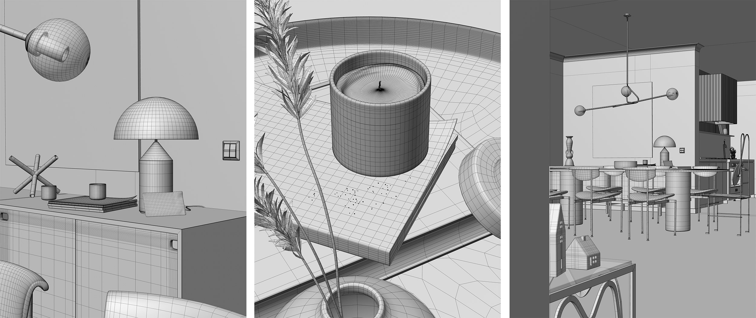 Caulfield North Apt Interior Scene Cinema 4D Corona 