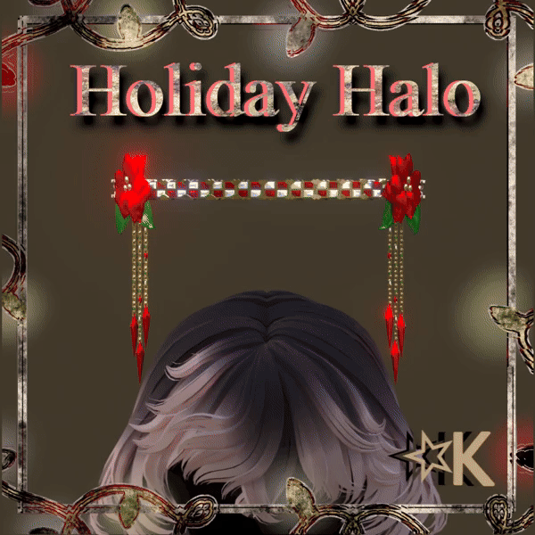 Holiday Halo Poinsettia (Materials Included) Winter Christmas New years