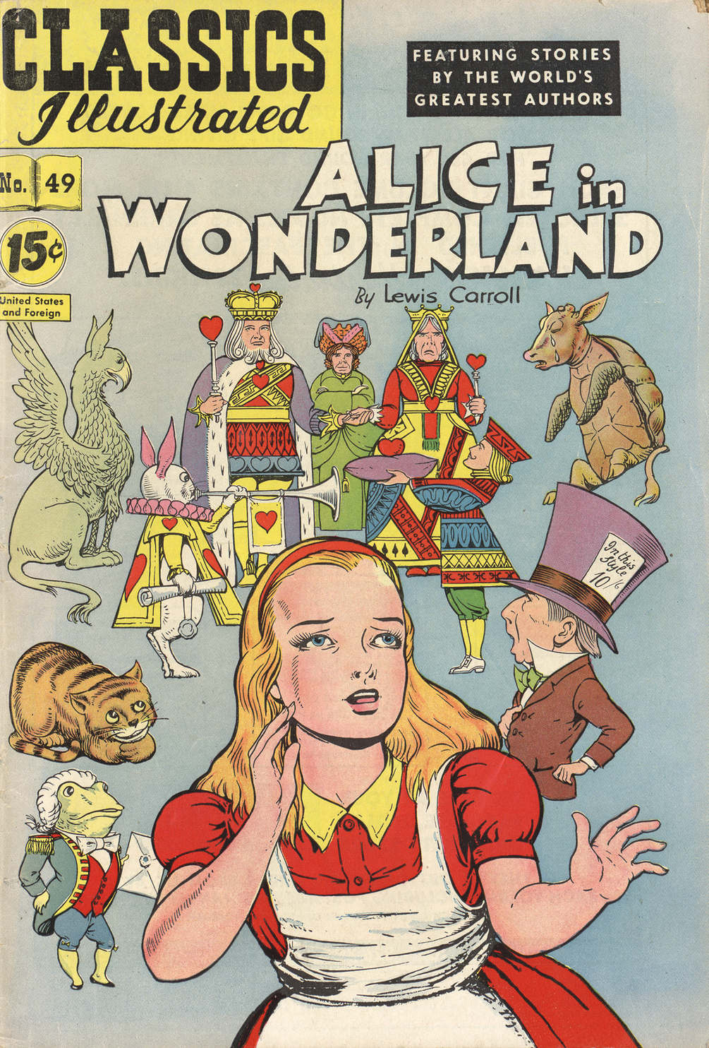 Alice In Wonderland Classics Illustrated By Lewis Carroll
