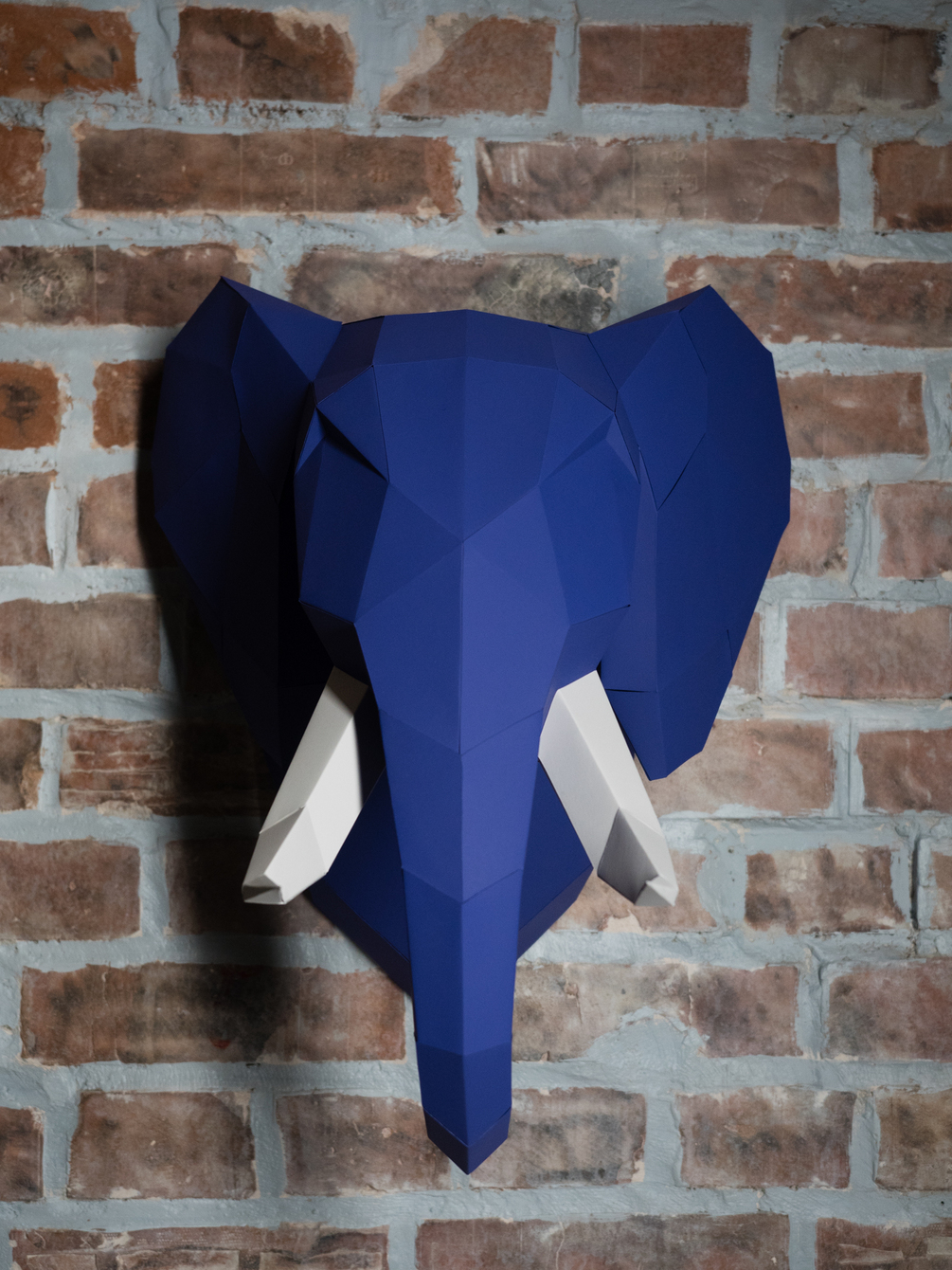 Diy Paper Sculpture - Ram Head, Paper Trophy, Animal Trophy