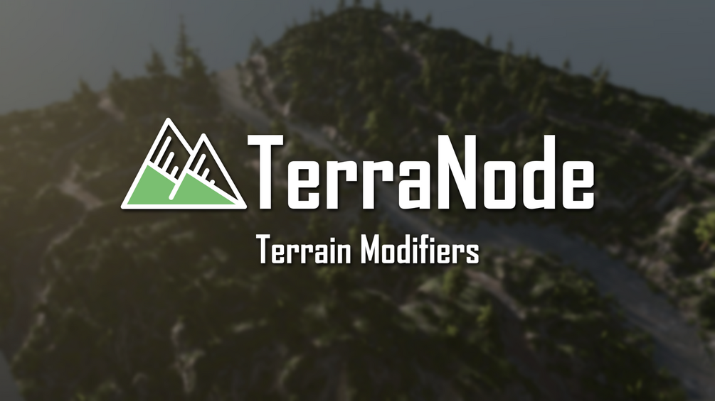 TerraNode - Terrain Modifiers for Blender