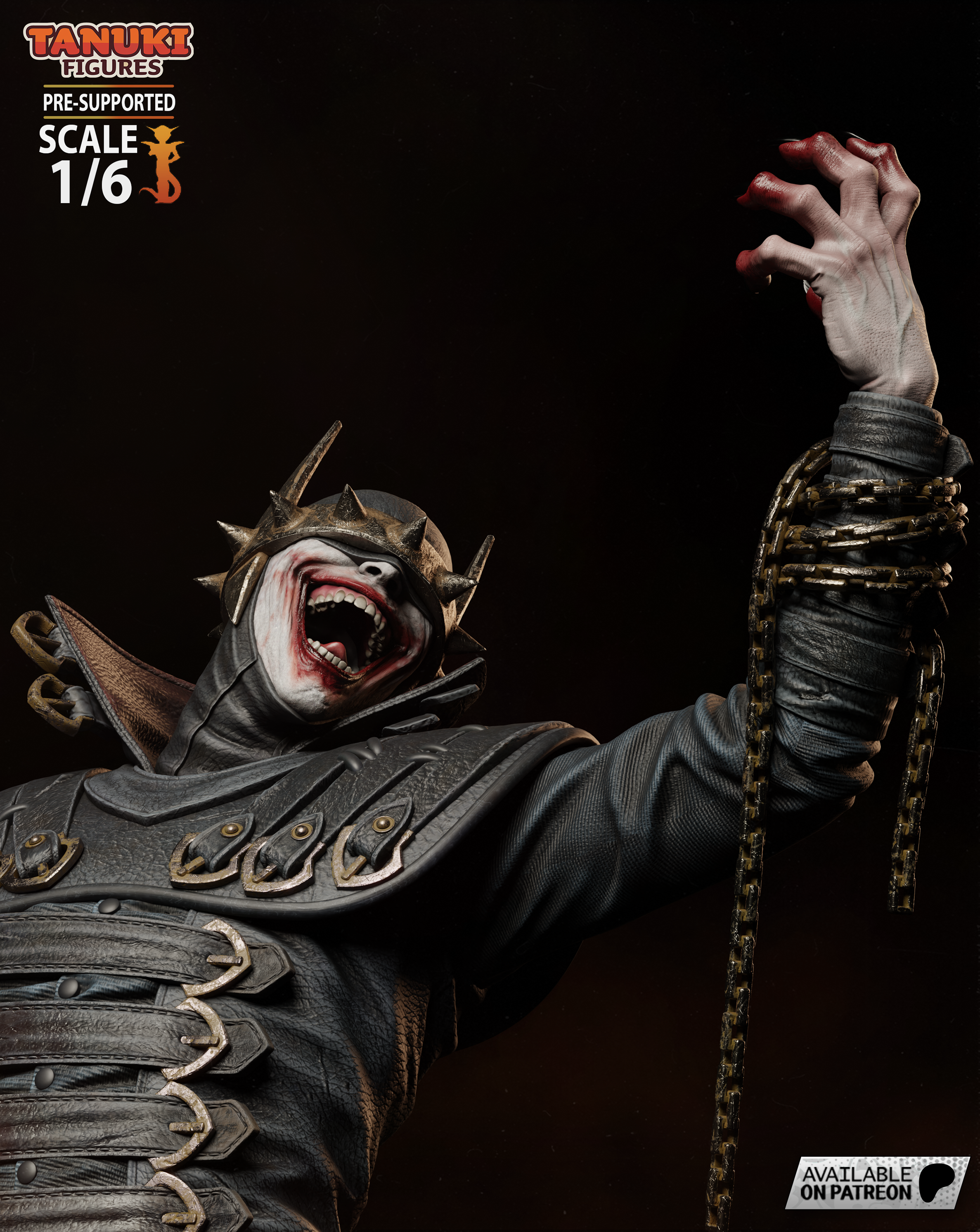 laughmaker様 SSR (SSC-015) 1/6 Scale The Man Who Laughs Figure