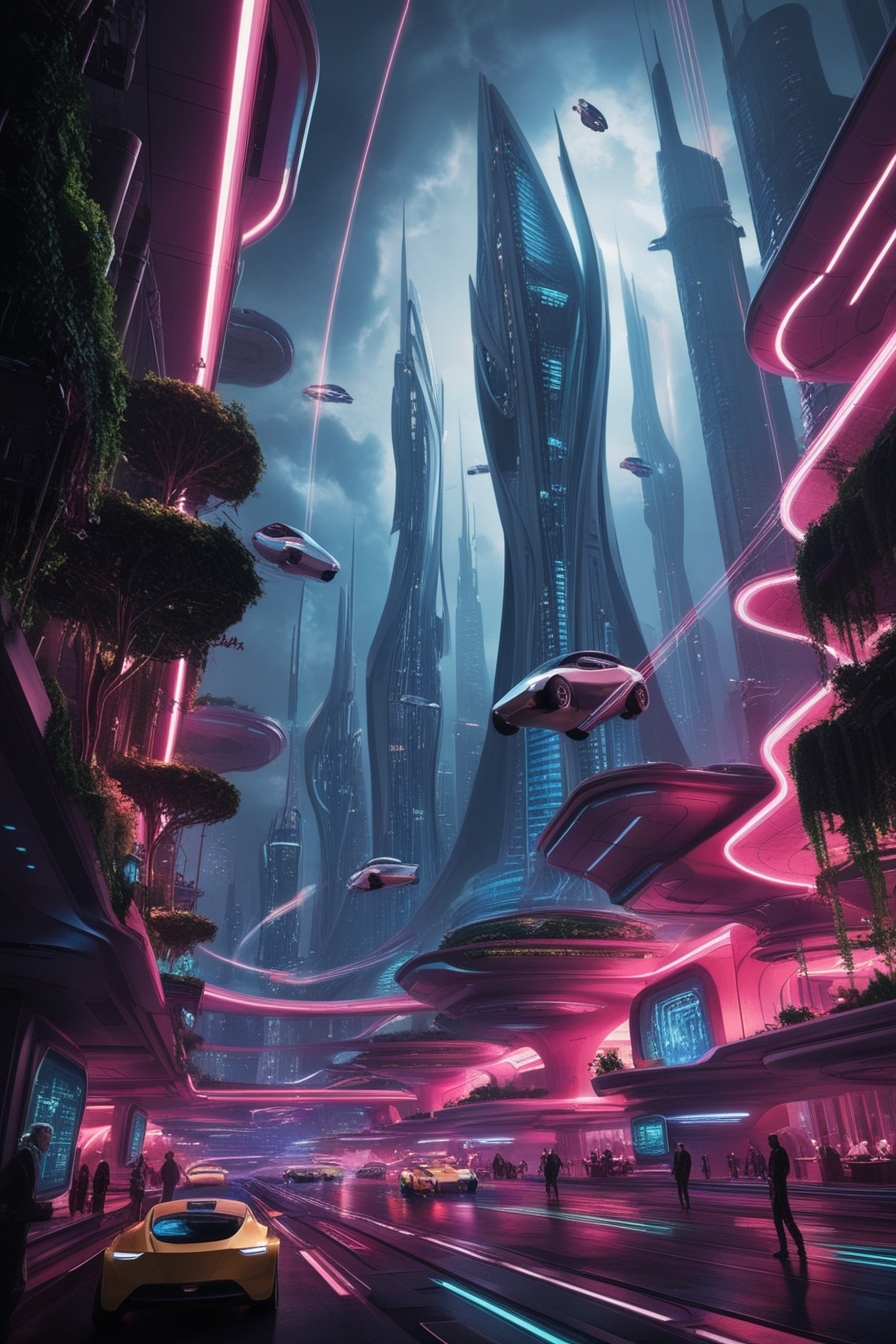 Neotopia: A Glimpse into the Future 🌌🚀 #Neotopia #FutureCity # ...