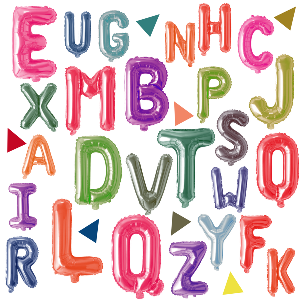 Letter balloon procreate stumps by sainaz (brush set) by Sainaz Golafshan