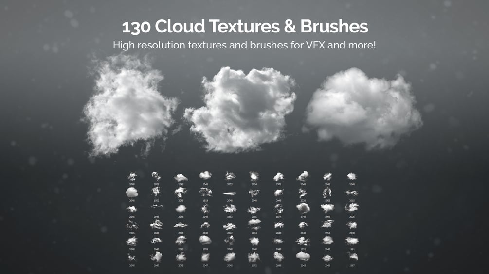 100 Seamless Noise Textures for VFX