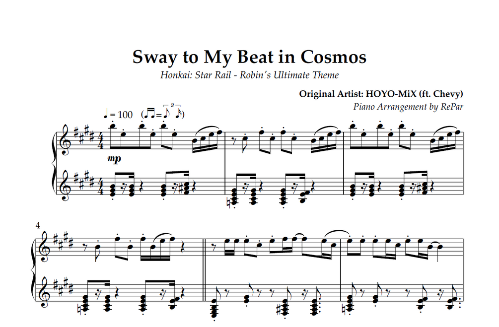 Sway to My Beat in Cosmos - Honkai: Star Rail Robin's Ultimate Theme ...