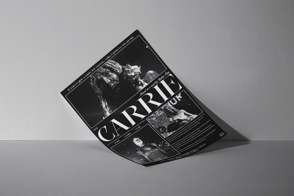 Carrie 1976 Poster