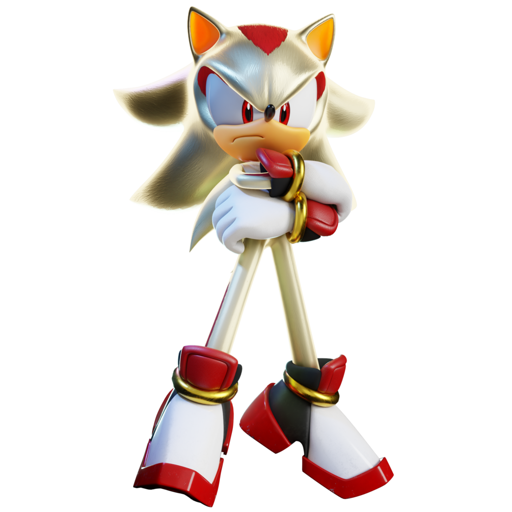 Shadow the Hedgehog Blender rig