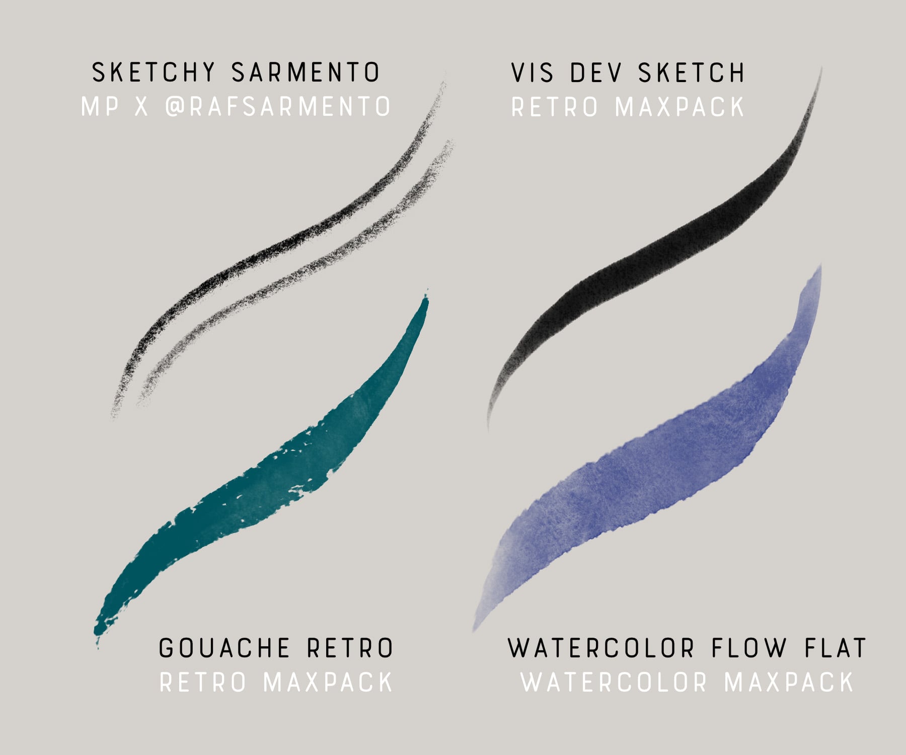 The Sampler MaxPack - Brushes for Procreate