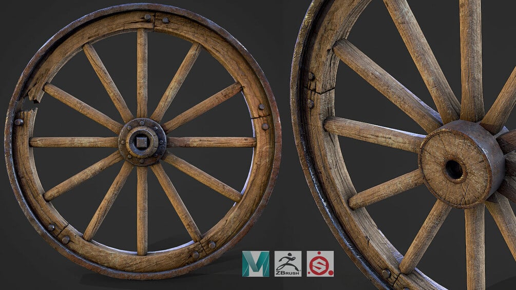 how to model a wheel in zbrush