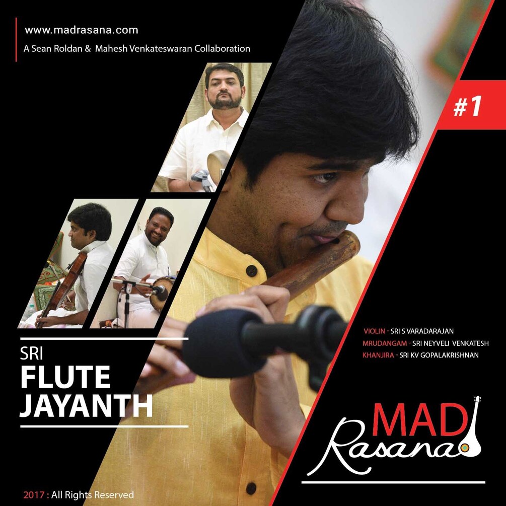 Sri Flute Jayanth 01 A MadRasana Concert INR