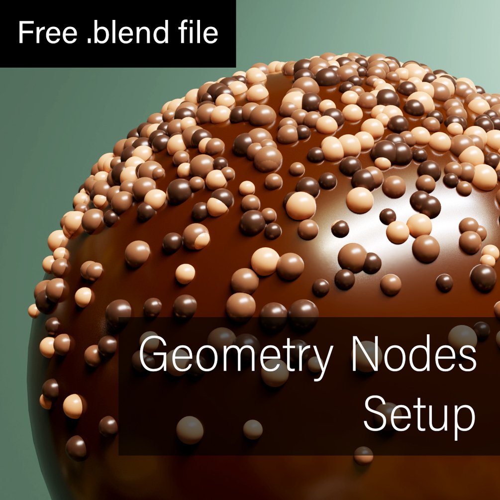 Blender Freebie #8 - Geometry Nodes
