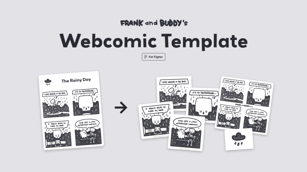 Webcomic Template for Figma