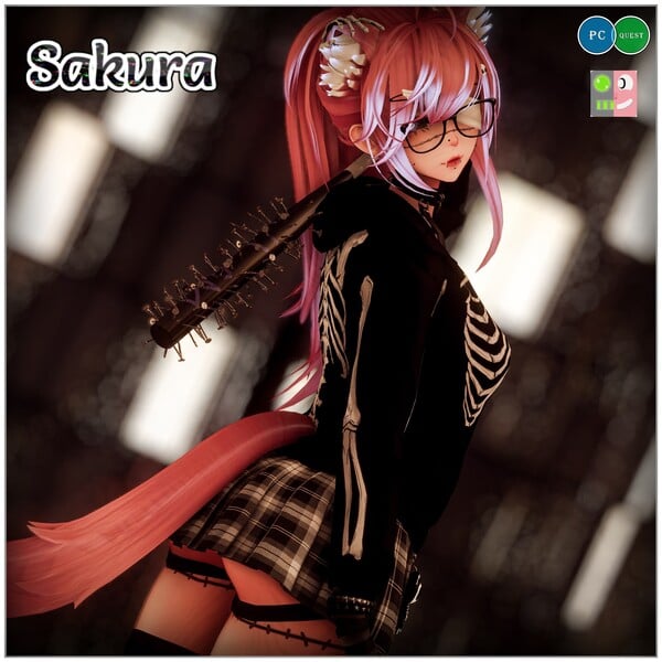Sakura (PC & Quest) VRCFT