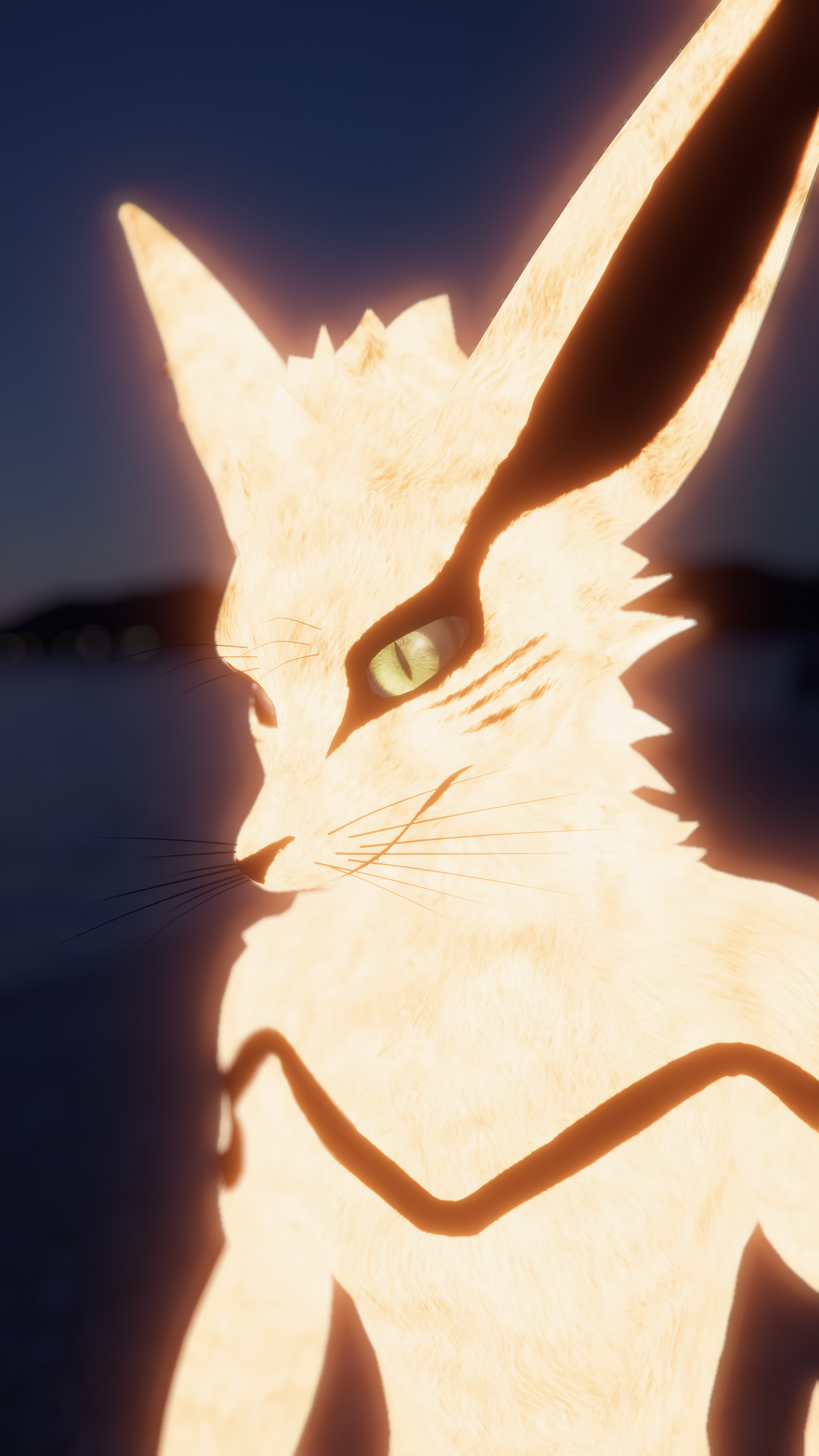 Kurama and Kurama Bijuu mode Rexouium