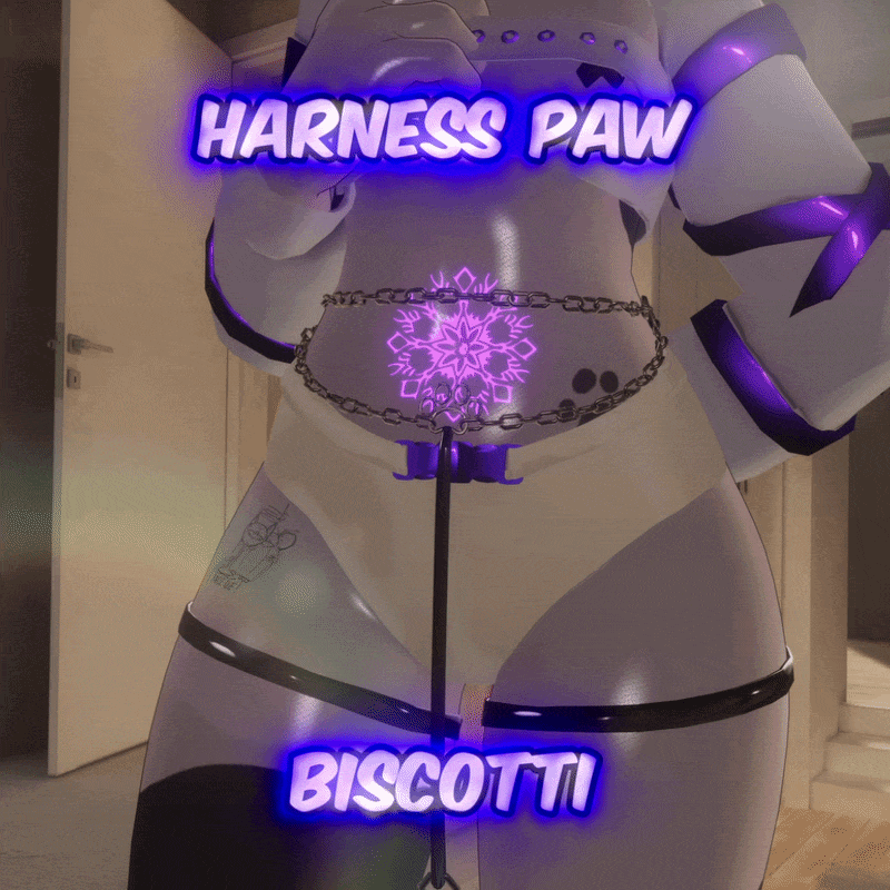 Biscotti Paw Harness - Vrcfury