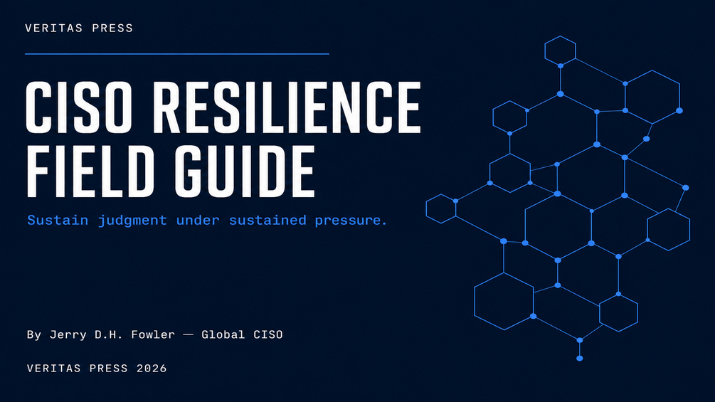CISO Resilience Field Guide cover