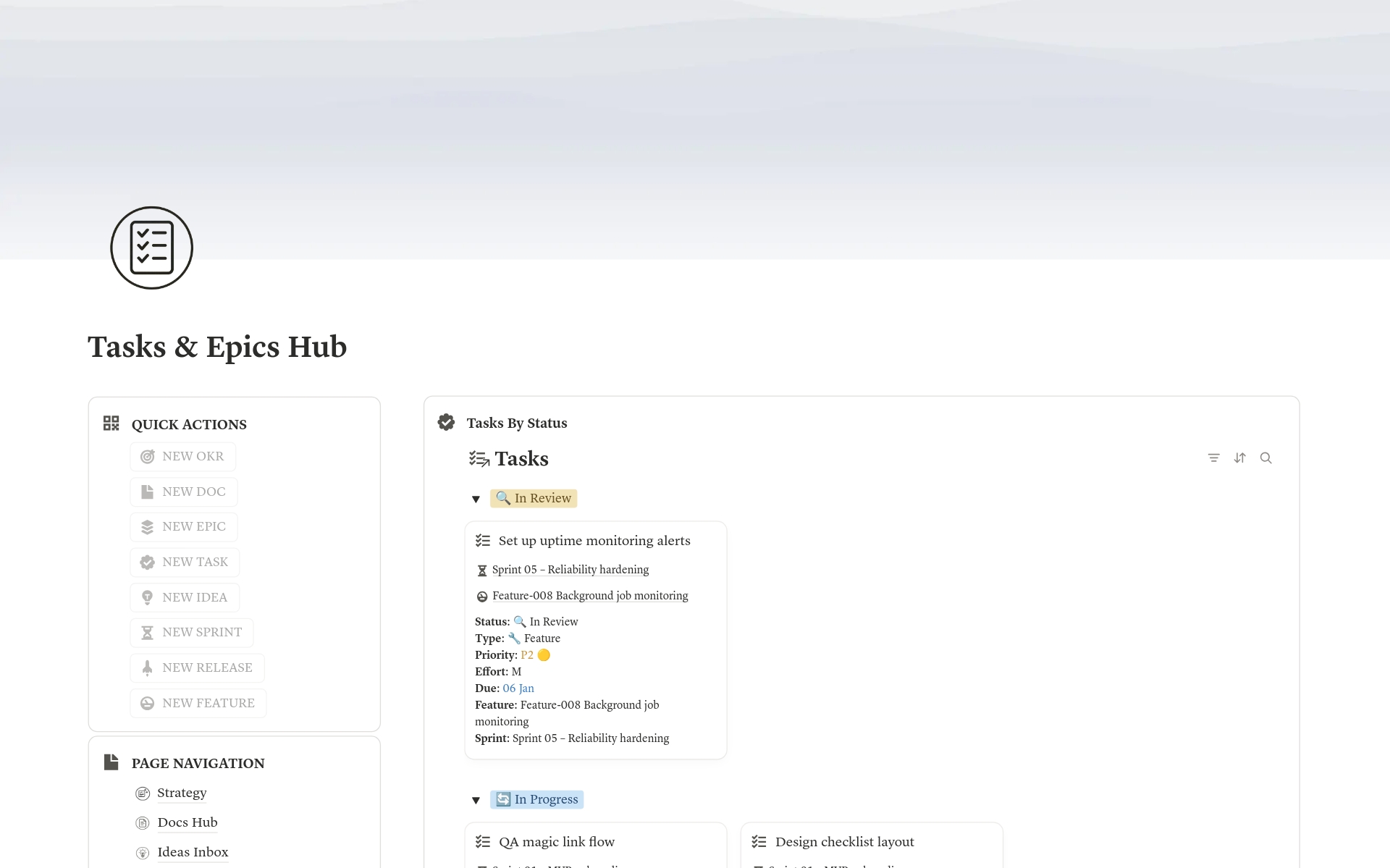 Product Strategy & Roadmap OS - For Product Leaders - view 5