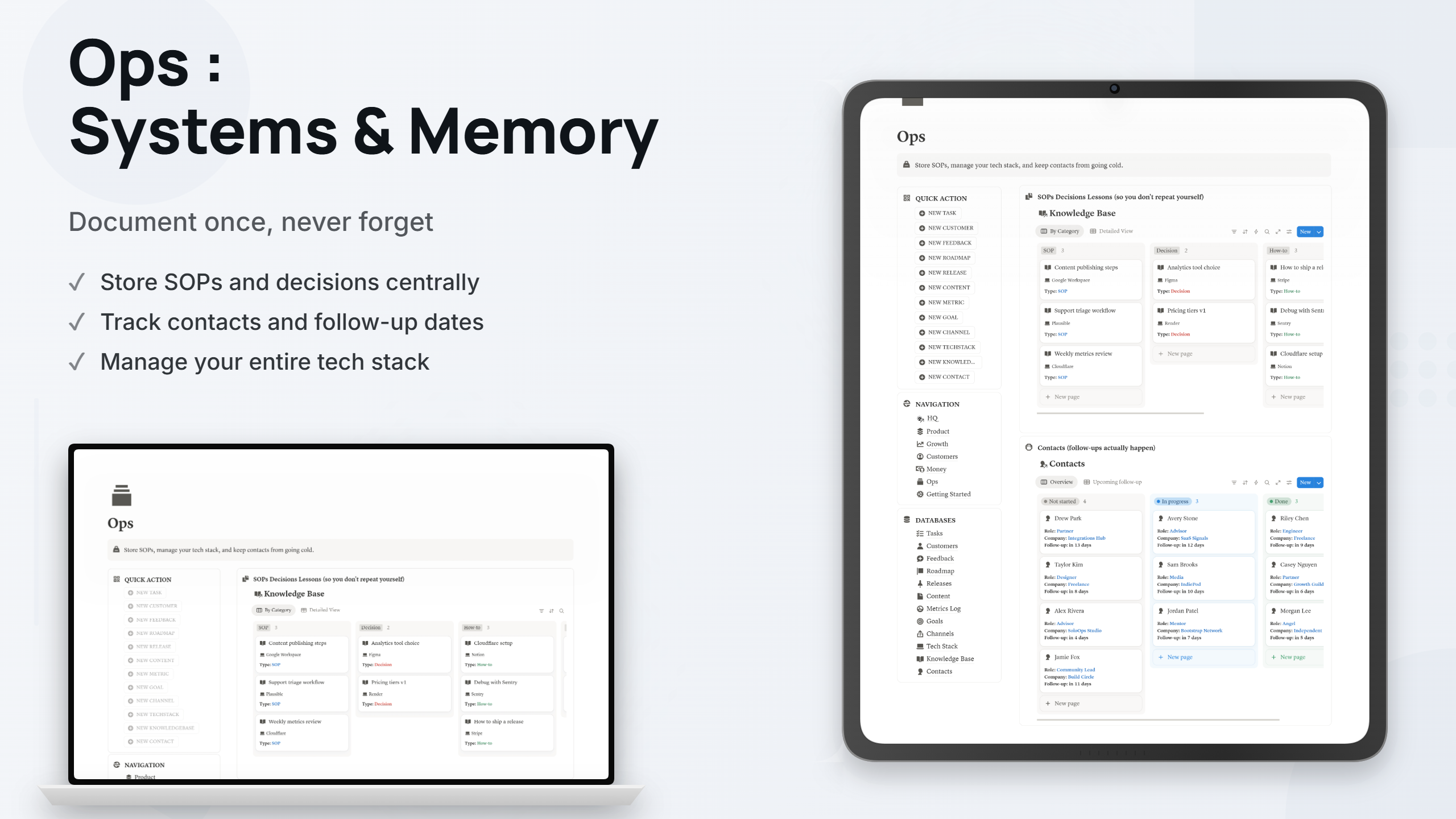 SaaS Founder OS - For Indie Hackers & Solo SaaS - view 5