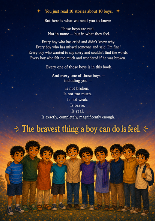 Stories for Boys Who Feel Everything — 10 Emotional Stories for Boys Ages 6–11 preview image 17