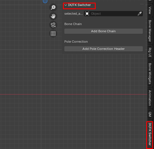 Blender IK FK Snapping Tool