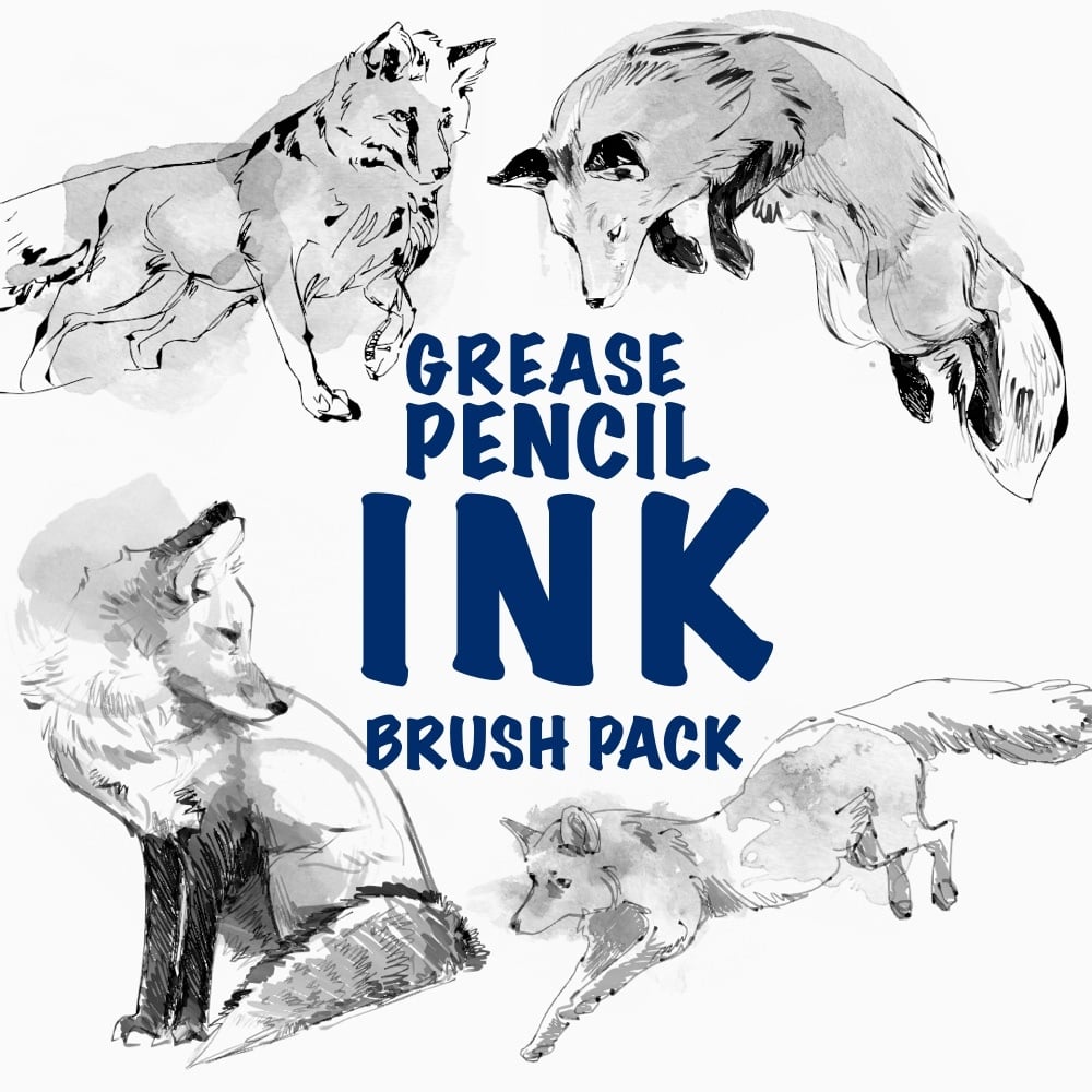 ArtStation Grease Pencil Texture Brushes And Fills For, 56% OFF