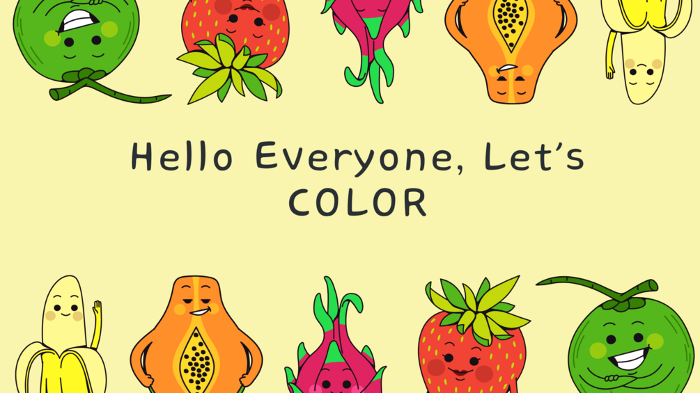 Fruits Coloring Book for Kids " Fruity Fun"
