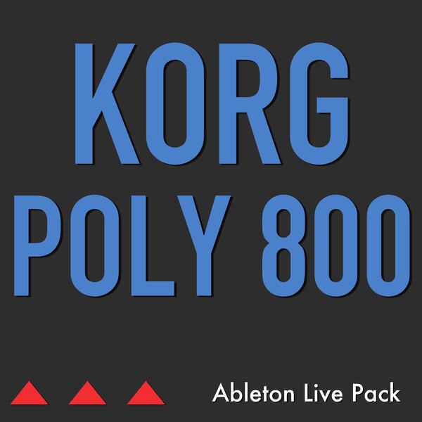 Korg Poly 800 Armageddon Ableton Live Pack