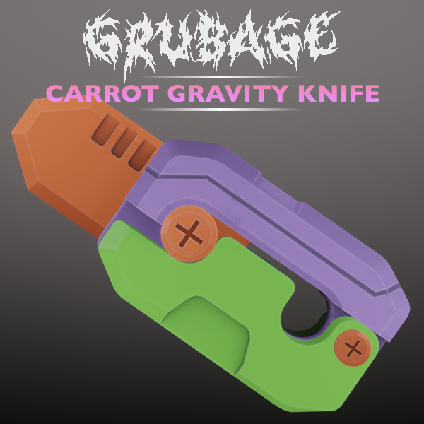 Carrot Gravity Knife ♡