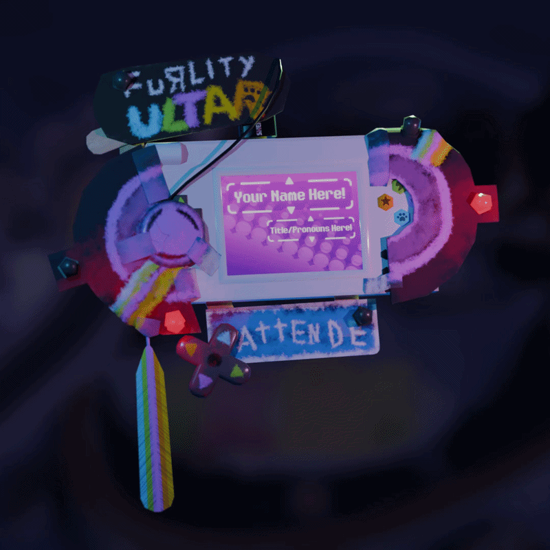 Cardboard Ultra Badge
