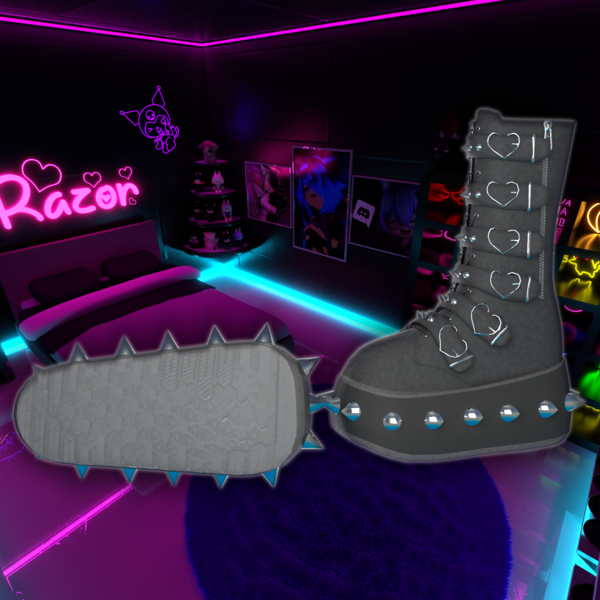 Spiked Boots