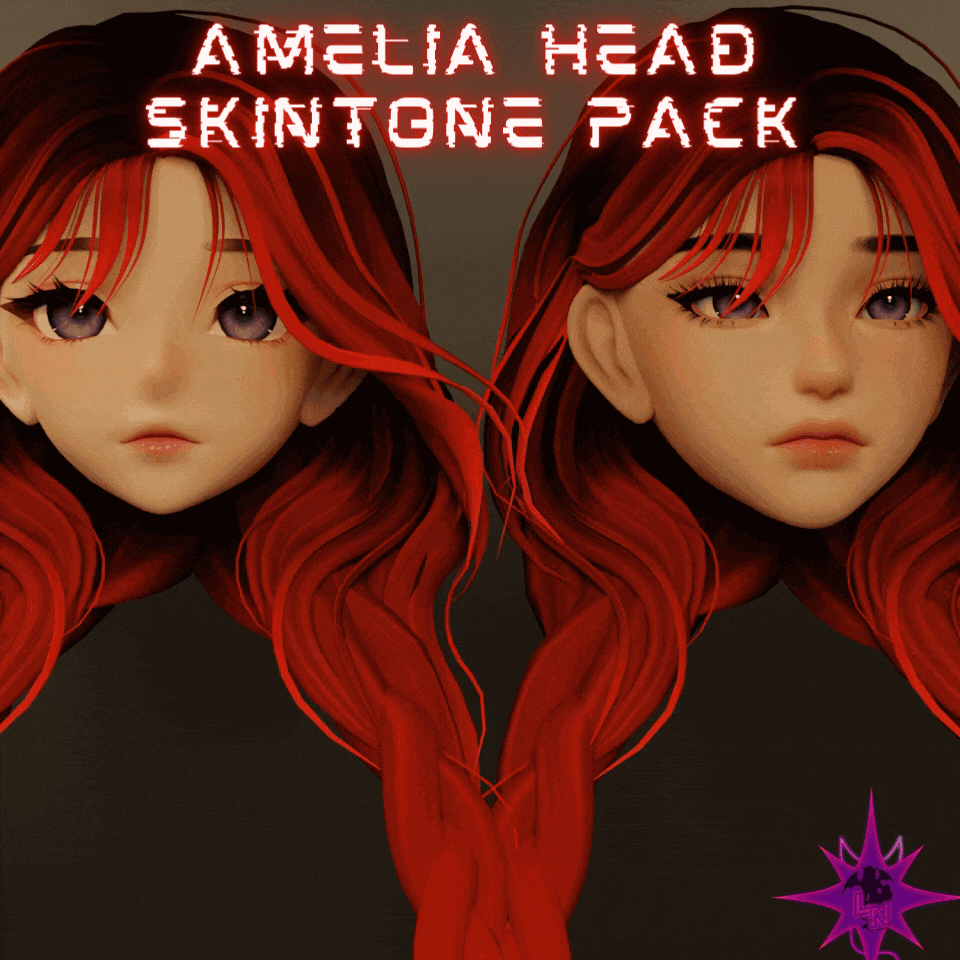 Amelia Head Skintone Pack