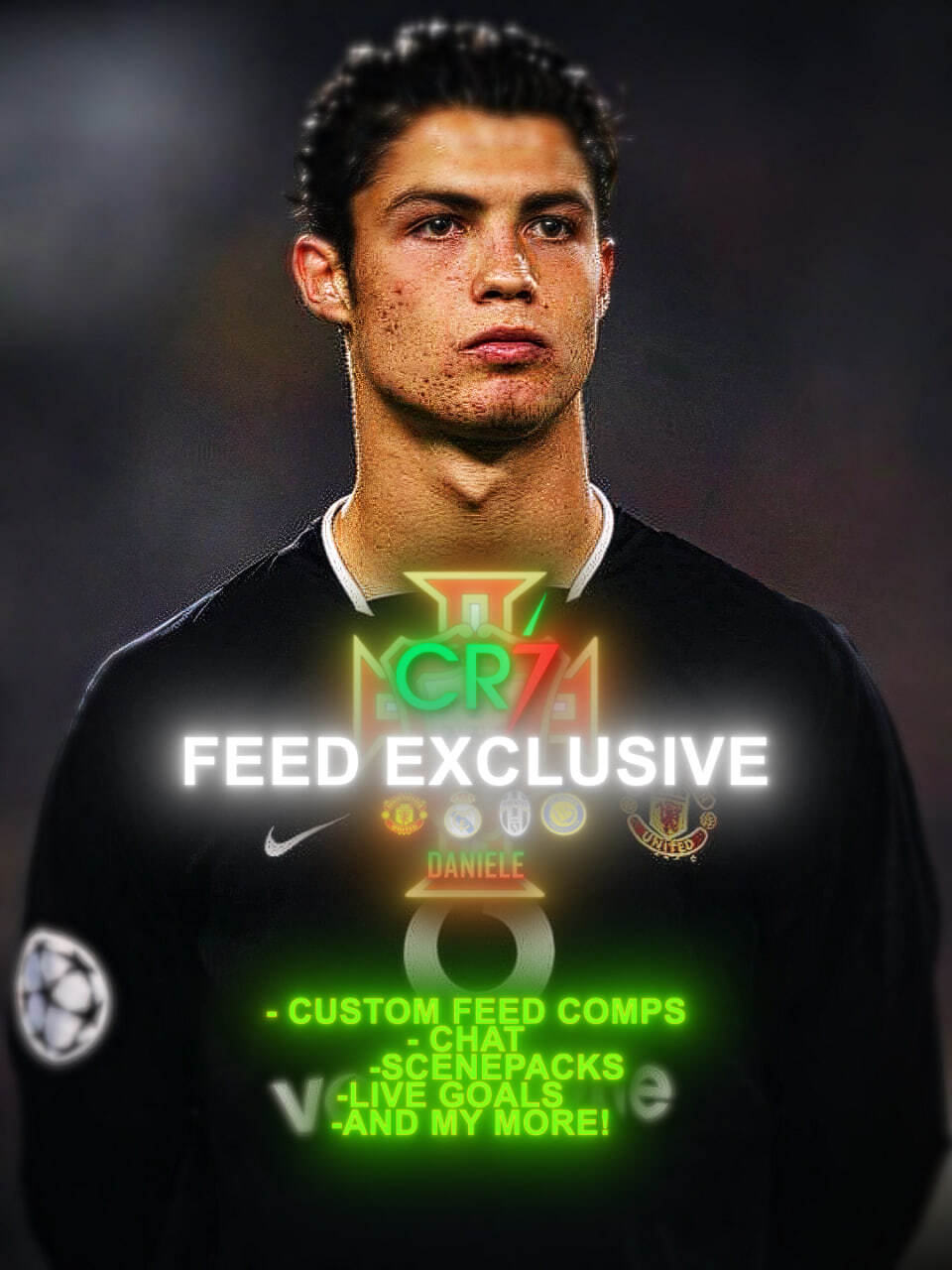 Dany cr7 feed tele