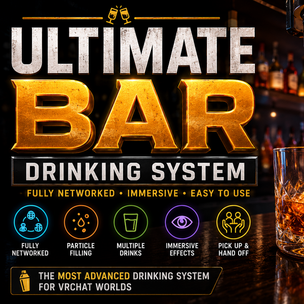 VRChat Ultimate Bar Drinking System preview