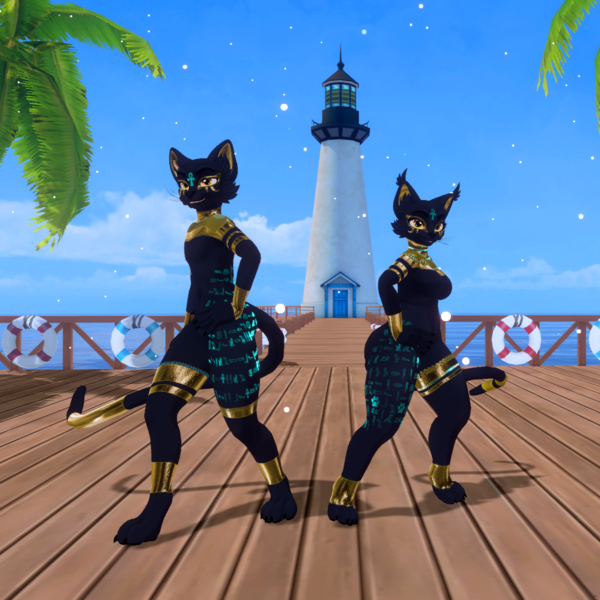 Bastet, Anubis, & Gods of Destruction | Kiggy v2 Base | RE-TEXTURE ONLY