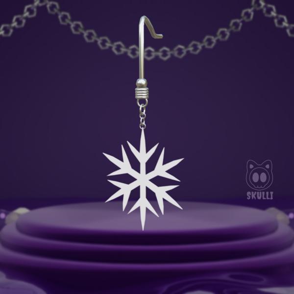 [Free] Snowflake Earrings