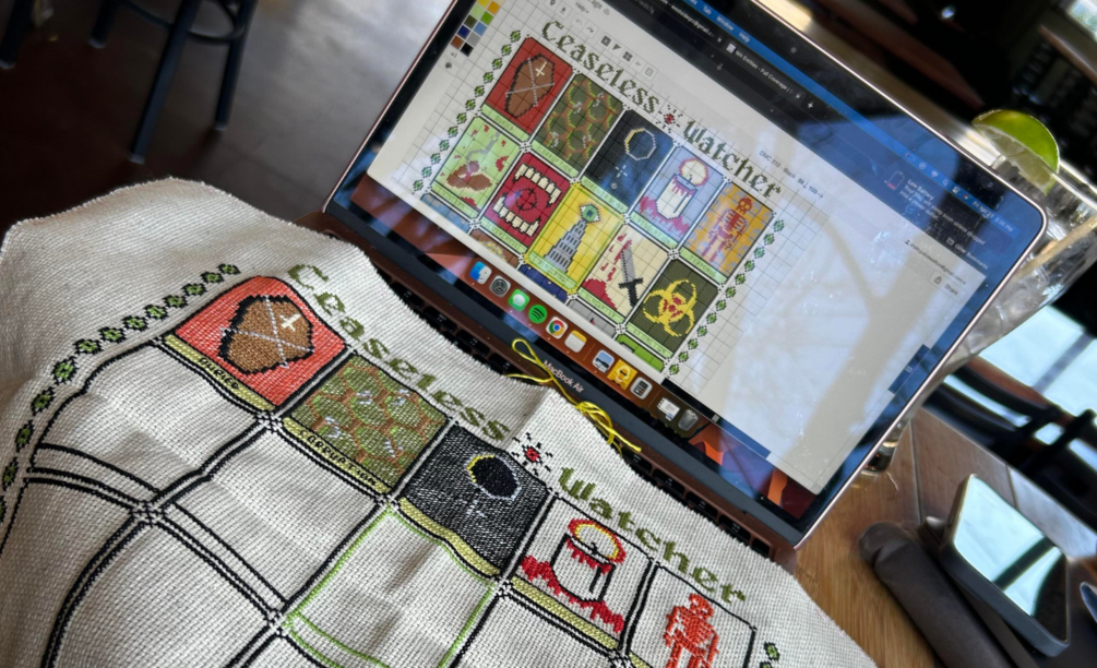 The Magnus Archive Tarot Crossstitch Pattern