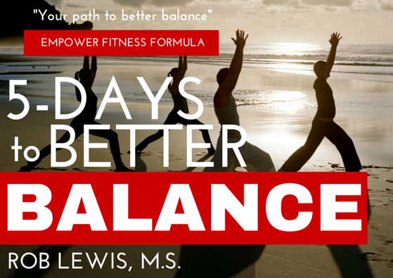 5 Days to Better Balance Video Fitness Program