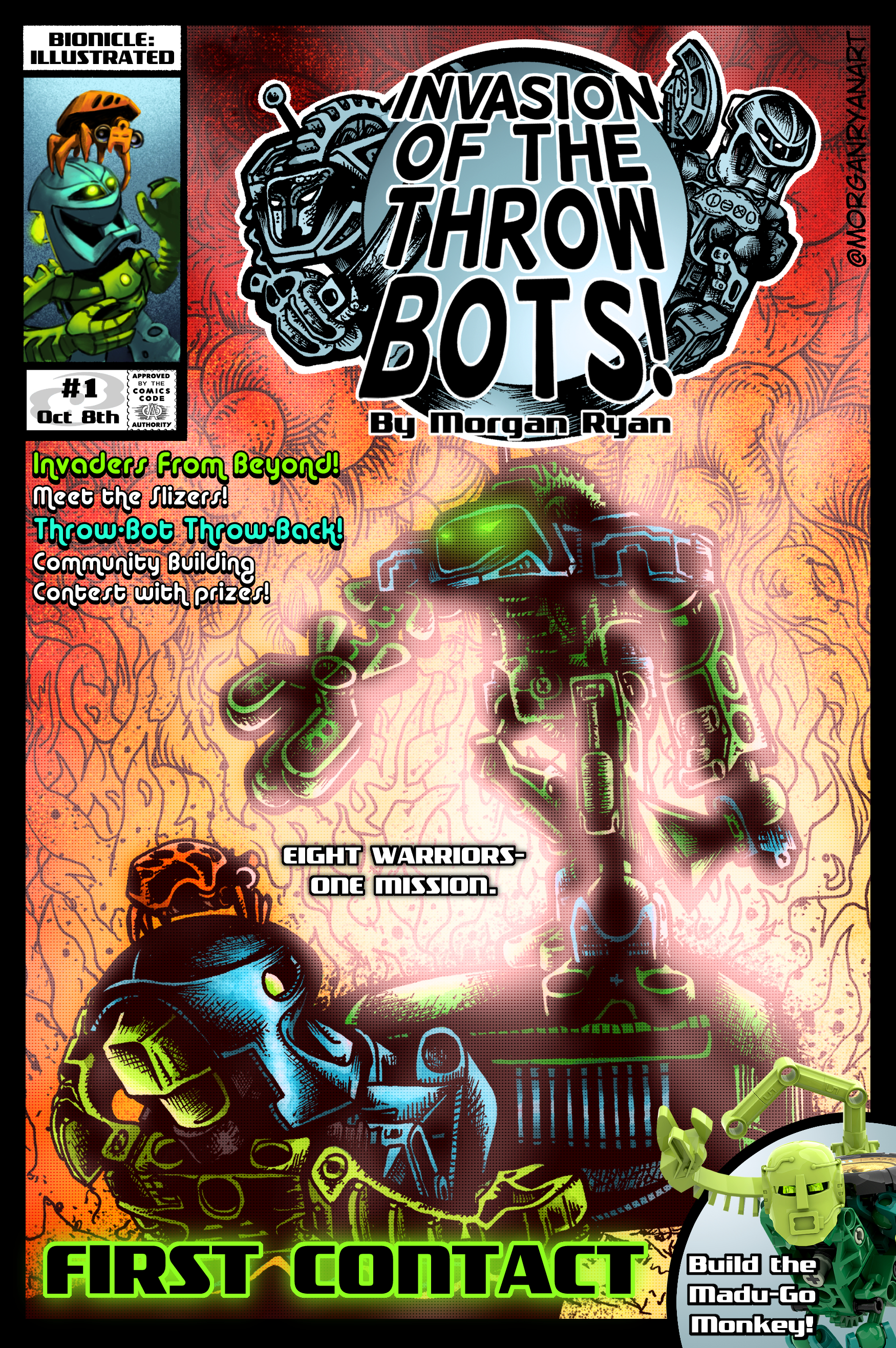 Bionicle: Invasion of the Throwbots #1: First Contact